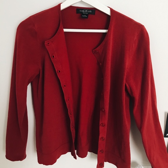 Red Cardigan - Picture 4 of 4